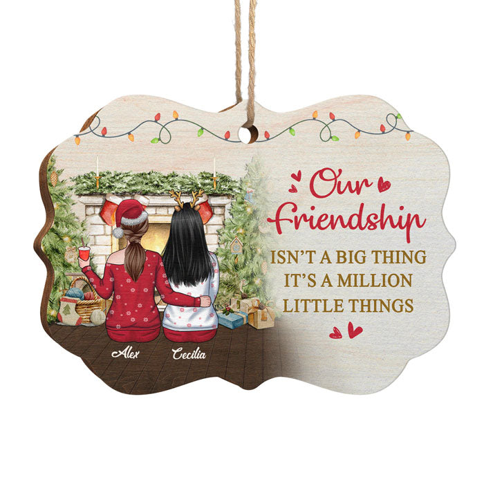 Custom Name Christmas Gifts for Friends - Personalized Ornament