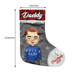 Custom Name Family Christmas Gifts - Personalized Christmas Stocking