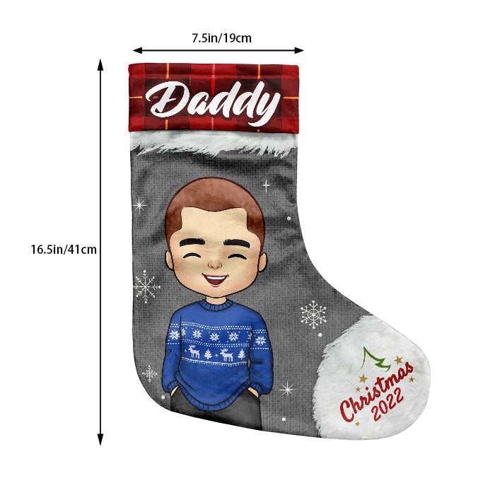 Custom Name Family Christmas Gifts - Personalized Christmas Stocking