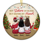 Custom Name Christmas Friendship Gifts for Women - Personalized Ornament