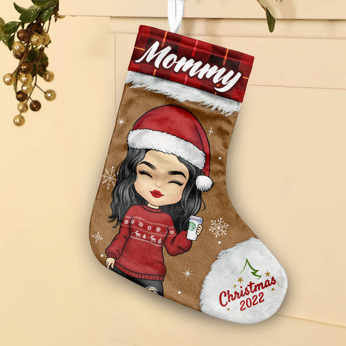 Custom Name Family Christmas Gifts - Personalized Christmas Stocking
