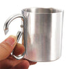 I Tried To Be A Good Girl But - Personalized Carabiner Camping Mug - Gift For Camping Lovers
