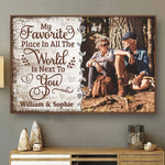 Custom Photo Romantic Couple Gifts - Personalized Poster
