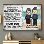 Custom Name Forever Love Gifts for Couples - Personalized Poster