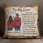 Custom Name To My Love Couple Gifts - Personalized Pillow