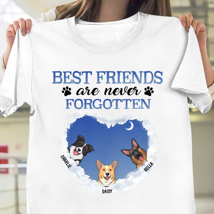 Custom Name Pet Memorial Gifts for Dog Lovers - Personalized Apparel