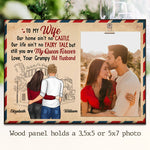 Custom Photo Wife Gifts - Personalized Wooden Frame