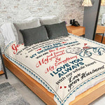 Romantic Wife Love Gifts - Blanket