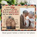Custom Photo Wife Gifts - Personalized Wooden Frame