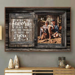 Custom Photo Couple Anniversary Gifts - Personalized Poster