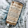 I Can Not Say I Love You Enough, So This Is Your Reminder - Gift For Couples, Personalized Tumbler