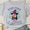 The Soul Of A Witch - Personalized Unisex T-Shirt, Halloween Ideas.