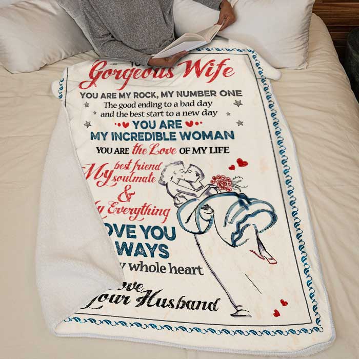 Romantic Wife Love Gifts - Blanket