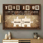 Custom Name Love Holds Us Together Couple Gifts - Personalized Poster