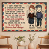 I Love You Forever And Always - Gift For Couples, Personalized Horizontal Poster