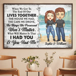 Custom Name Forever Love Gifts for Couples - Personalized Poster