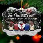 Custom Name Christmas Family Gifts - Personalized Ornament