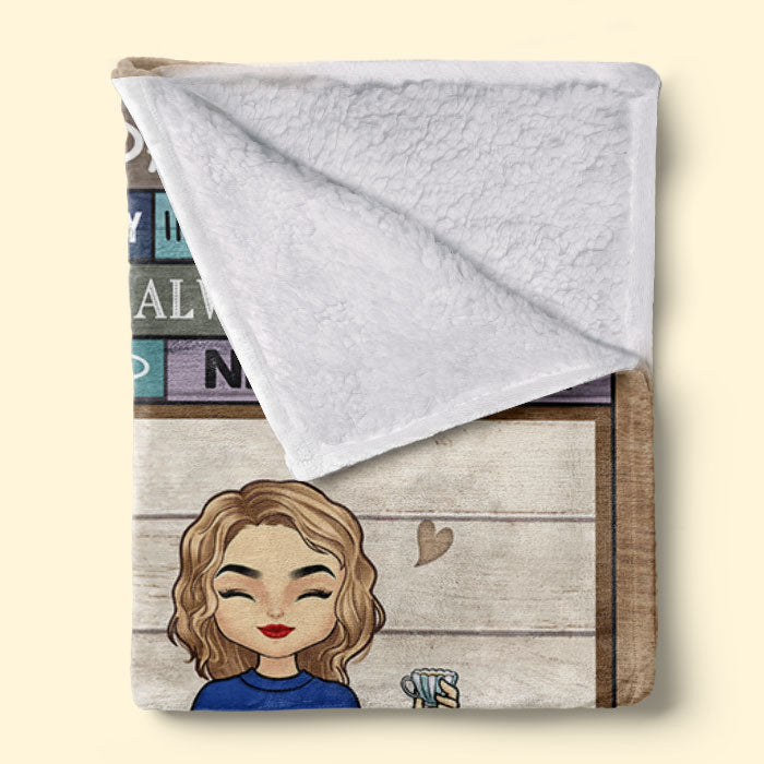 Custom Name Mother Daughter Gifts for Daughter - Personalized Blanket