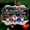 Family, Where Life Begins - Family Personalized Custom Ornament - Acrylic Benelux Shaped - New Arrival Christmas Gift For Family Members