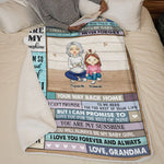 Custom Name Mother Daughter Gifts for Daughter - Personalized Blanket