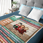 Custom Name Best Friend Gifts - Personalized Blanket