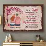 Custom Name Romantic Wife Gifts - Personalized Poster