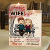 Our Life Ain't No Fairy Tale But Still You're My Queen Forever - Gift For Couples, Personalized Candle Holder