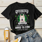 Custom Name Lucky Dog Friendship Gifts for Dog Lovers - Personalized Apparel