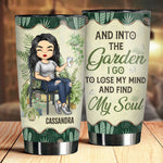 Custom Name Garden Gifts for Plant Lovers - Personalized Tumbler