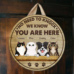 Custom Name Pet Welcome Decor - Personalized Wood Sign