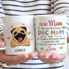 Best Dog Mom Ever - Funny Personalized Dog Mug