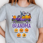 Custom Name Halloween Gifts for Grandma - Personalized Apparel