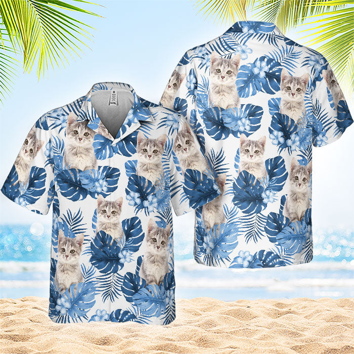 Custom Pet Photo Golden Retriever Gifts for Dog Lovers - Personalized Hawaiian Shirt