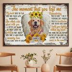 Custom Pet Photo Memorial Gifts for Dog Lovers - Personalized Poster