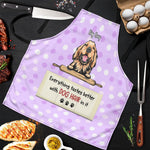 Custom Name Funny Dog Hair Gifts for Dog Lovers - Personalized Apron