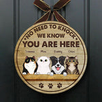 Custom Name Pet Welcome Decor - Personalized Wood Sign