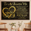 You Are My Missing Piece - Gift For Couples, Personalized Horizontal Poster