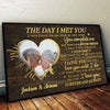 You're The One Whom My Soul Loves - Upload Image, Gift For Couples, Husband Wife - Personalized Horizontal Poster