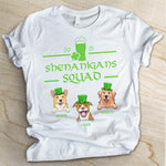 Custom Pet Name St. Patrick's Day Gifts for Dog Lovers - Personalized Apparel