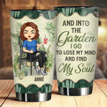 Custom Name Garden Gifts for Plant Lovers - Personalized Tumbler