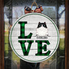 Love Cat - Funny Personalized Cat Door Sign