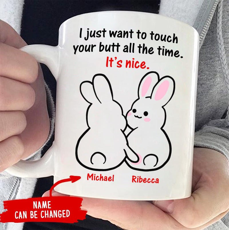 It's Nice - Gift For Couples, Personalized Mug
