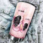 Custom Name Mother Daughter Gifts - Personalized Tumbler