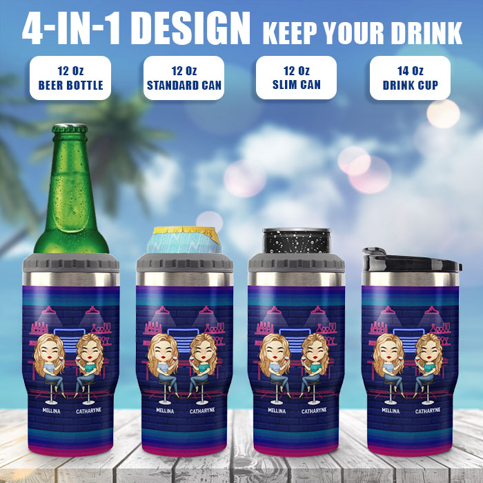 Twinkle Twinkle Little Star - Personalized Can Cooler - Gift For Bestie