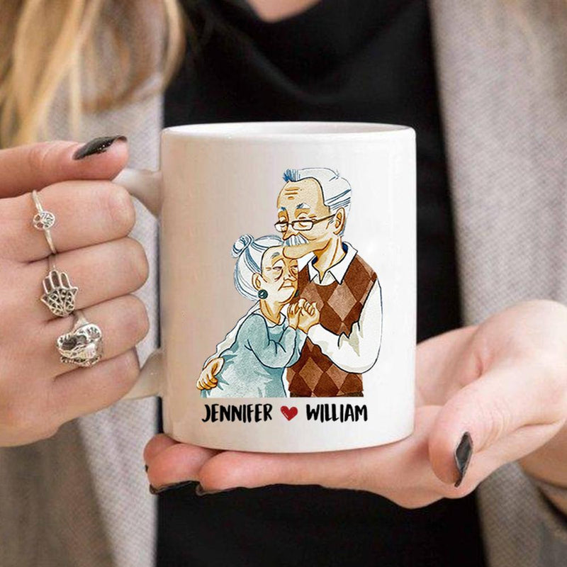 Custom Name Couple Love Gifts - Personalized Mugs