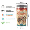 We Go Together Like Drunk And Disorderly - Personalized Can Cooler - Gift For Bestie