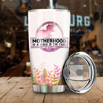 Custom Name Dinosaur Gifts for Moms - Personalized Tumbler