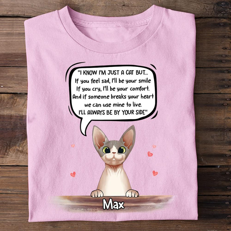 Custom Name Cat Comfort Gifts for Cat Lovers - Personalized Apparel