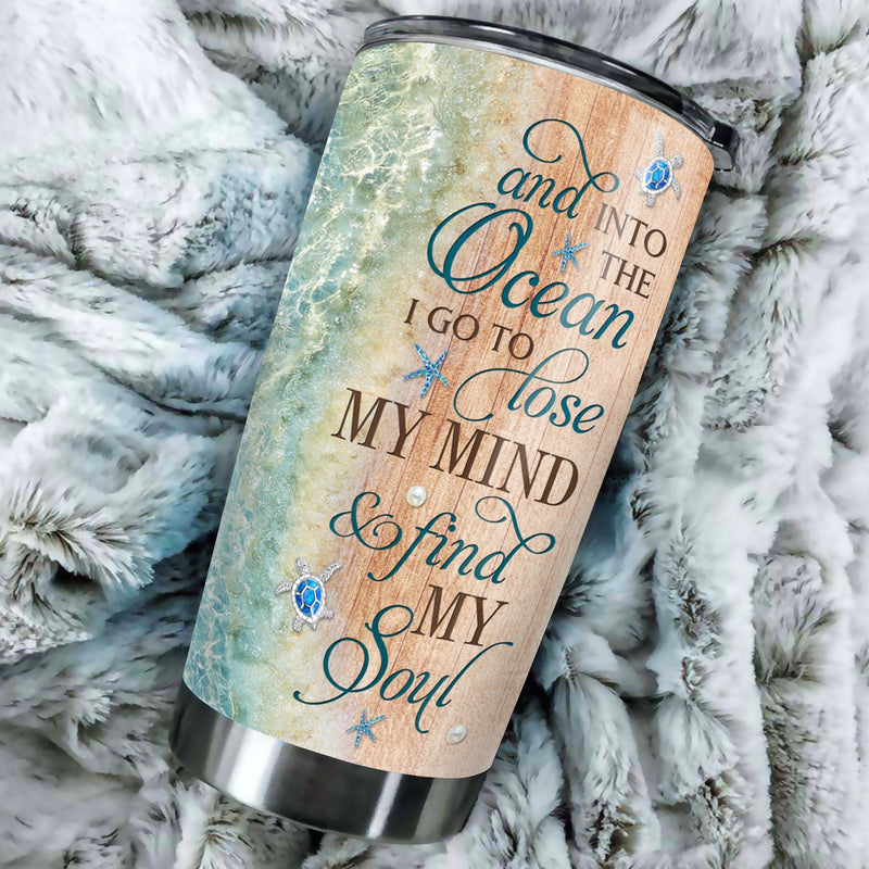 Into The Ocean I Go - Personalized Tumbler
