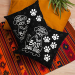 Custom Name Father's Day Gifts for Dog Dads - Personalized Pillow